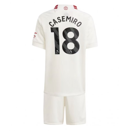 Manchester United Casemiro #18 kläder Barn 2023-24 Tredje Tröja Kortärmad (+ korta byxor) Manchester United Casemiro #18 kläder Barn 2023-24 Tredje Tröja Kortärmad (+ korta byxor)